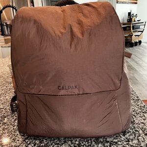 Calpak Chocolate Brown Men's Backpack